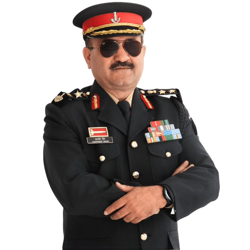 Col Amardeep Sir, SM (Retd)