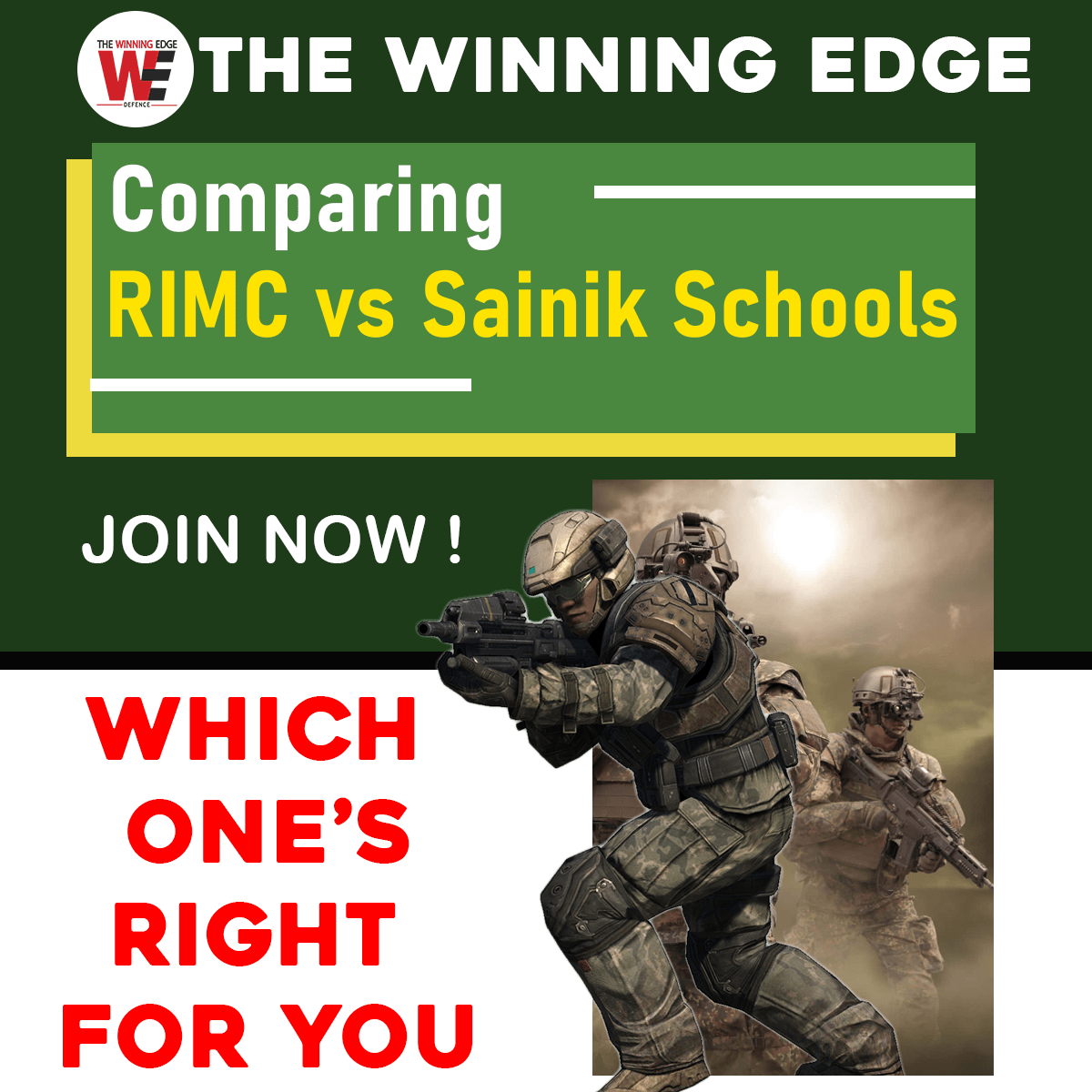 comparing rimc vs sainik schools