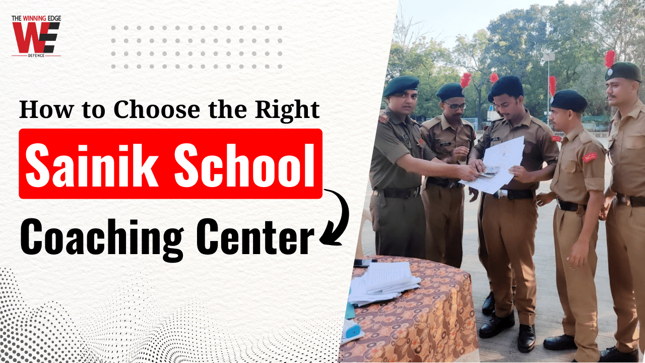 How to Choose the Right Sainik School Coaching Center