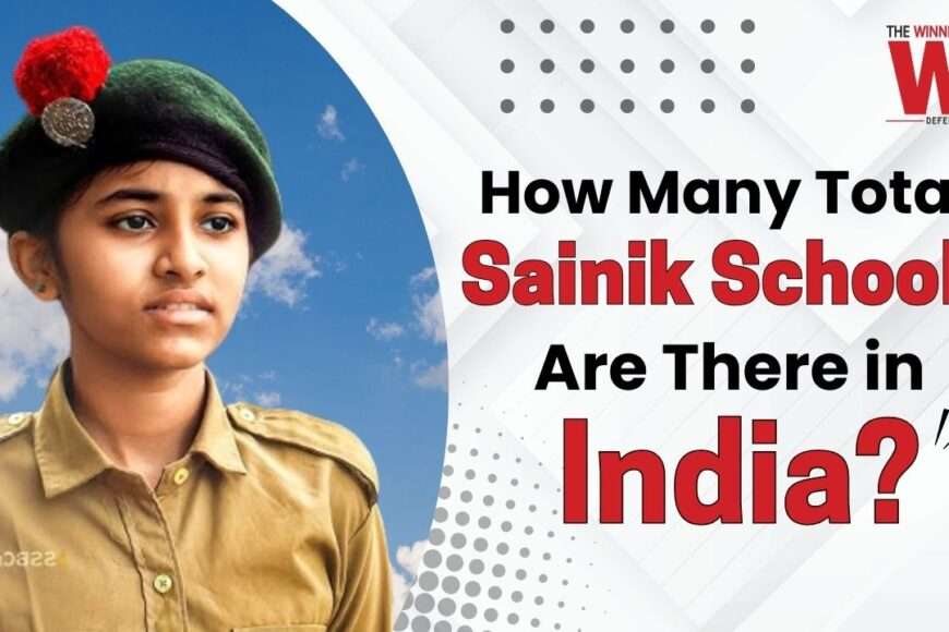 How Many Total Sainik Schools Are There in India?